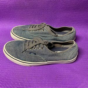 Vans Denim Sneakers Unisex Men's size 9.5 Women's 11
